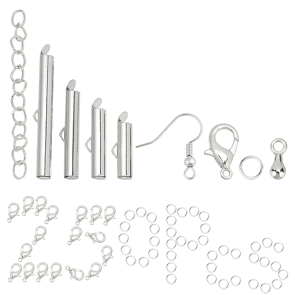 PandaHall SUNNYCLUE DIY Jewelry Making Kits, Including Brass Slide On End Clasp Tubes & Earring Hooks, Alloy Lobster Claw Clasps & Chain...
PandaHall SUNNYCLUE DIY Jewelry Making Kits, Including Brass Slide On End Clasp Tubes & Earring Hooks, Alloy Lobster Claw Clasps & Chain...