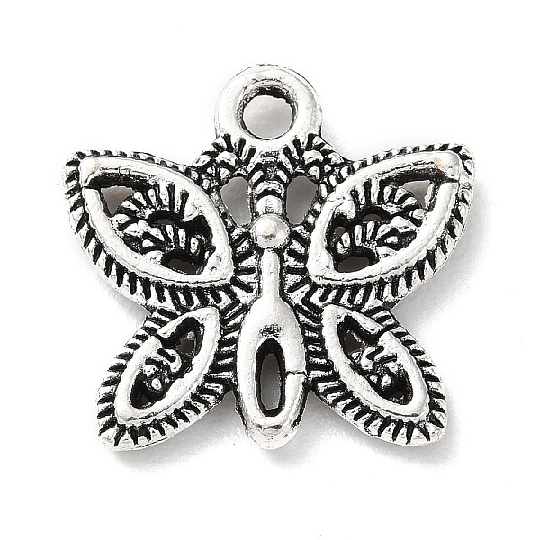PandaHall Tibetan Style Alloy Pendants, Butterfly, Antique Silver, 16x16x2.5mm, Hole: 1.6mm, about 390pcs/500g Alloy Butterfly
PandaHall Tibetan Style Alloy Pendants, Butterfly, Antique Silver, 16x16x2.5mm, Hole: 1.6mm, about 390pcs/500g Alloy Butterfly