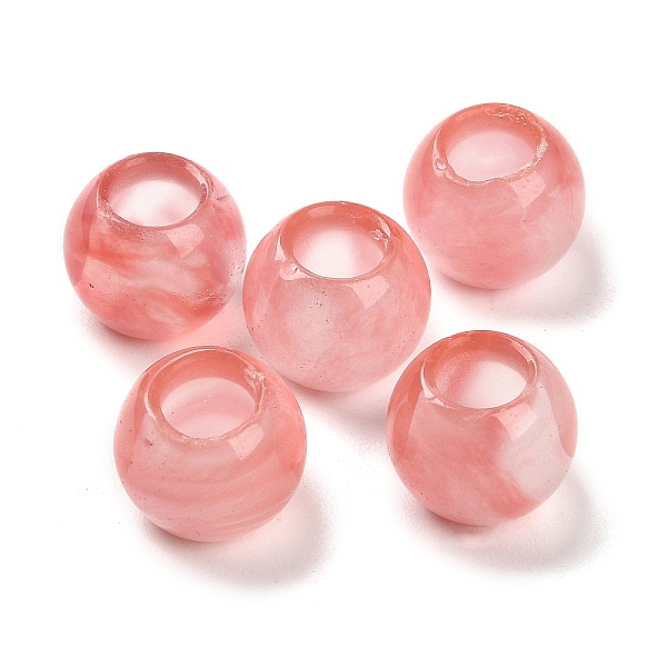 PandaHall Cherry Quartz Glass European Beads, Large Hole Beads, Round, 12x9~9.5mm, Hole: 5.5~6mm Cherry Quartz Glass Round
PandaHall Cherry Quartz Glass European Beads, Large Hole Beads, Round, 12x9~9.5mm, Hole: 5.5~6mm Cherry Quartz Glass Round