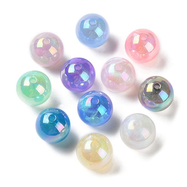 PandaHall UV Plating Acrylic Beads with Giltter Powder, Iridescent, Round, Mixed Color, 16x15.5mm, Hole: 2.2mm Acrylic Round Multicolor
PandaHall UV Plating Acrylic Beads with Giltter Powder, Iridescent, Round, Mixed Color, 16x15.5mm, Hole: 2.2mm Acrylic Round Multicolor