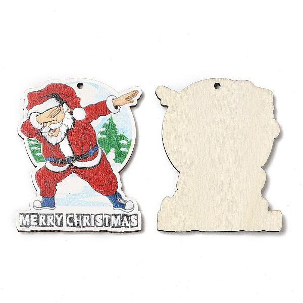 PandaHall Single Face Christmas Printed Wood Big Pendants, Santa Claus Charms, Red, 55x45x2.5mm, Hole: 2mm Wood Santa Claus Red
PandaHall Single Face Christmas Printed Wood Big Pendants, Santa Claus Charms, Red, 55x45x2.5mm, Hole: 2mm Wood Santa Claus Red