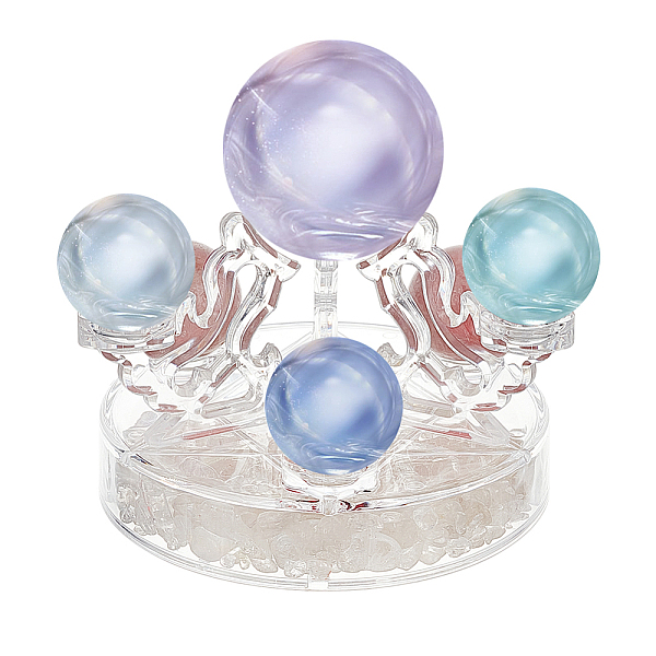 PandaHall Acrylic Crystal Ball Display Stands, Transparent Glass Sphere Ball Organizer Holder, Fit for 7Pcs Balls Display, Clear, Tray...
PandaHall Acrylic Crystal Ball Display Stands, Transparent Glass Sphere Ball Organizer Holder, Fit for 7Pcs Balls Display, Clear, Tray...