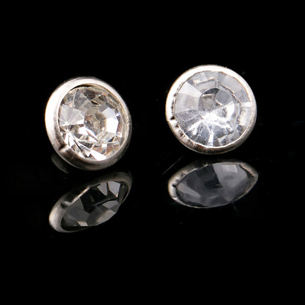 PandaHall Brass Crystal Rhinestone Rivets, with 304 Stainless Steel Cover, for Purse Handbag Shoes Leather Craft Clothes Belt, Round, Silver..., Clear
PandaHall Brass Crystal Rhinestone Rivets, with 304 Stainless Steel Cover, for Purse Handbag Shoes Leather Craft Clothes Belt, Round, Silver..., Clear