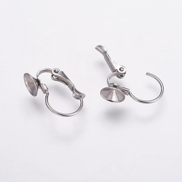 PandaHall 304 Stainless Steel Leverback Earring Findings, Stainless Steel Color, 16x6.5x11mm, Inner Diameter: 6mm, Pin: 0.9mm 304 Stainless...
PandaHall 304 Stainless Steel Leverback Earring Findings, Stainless Steel Color, 16x6.5x11mm, Inner Diameter: 6mm, Pin: 0.9mm 304 Stainless...