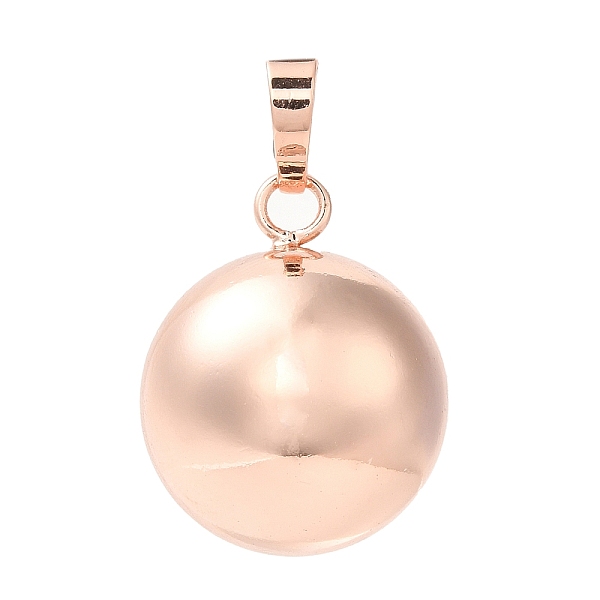 PandaHall Rack Plating Brass Bell Pendants, Pregnancy Bola, Round Charms, Rose Gold, 24.5x20.5mm, Hole: 7.5x4.5mm Brass Round
PandaHall Rack Plating Brass Bell Pendants, Pregnancy Bola, Round Charms, Rose Gold, 24.5x20.5mm, Hole: 7.5x4.5mm Brass Round