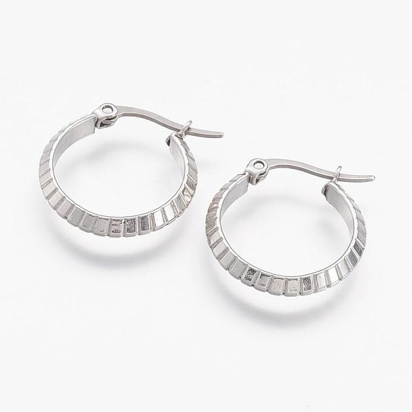 PandaHall 304 Stainless Steel Hoop Earrings, Hypoallergenic Earrings, Mixed Color, 19x3.5mm, Pin: 0.6x1mm 304 Stainless Steel
PandaHall 304 Stainless Steel Hoop Earrings, Hypoallergenic Earrings, Mixed Color, 19x3.5mm, Pin: 0.6x1mm 304 Stainless Steel