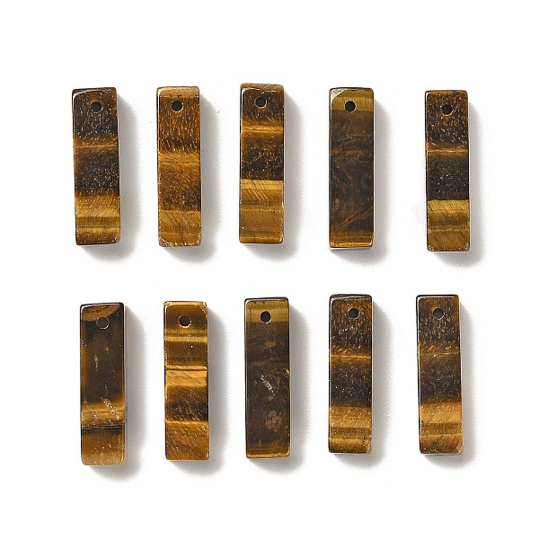 PandaHall Natural Tiger Eye Pendants, Cuboid Charms, 24.5~25x6.5~7x6.5~7mm, Hole: 1.5mm Tiger Eye Cuboid
PandaHall Natural Tiger Eye Pendants, Cuboid Charms, 24.5~25x6.5~7x6.5~7mm, Hole: 1.5mm Tiger Eye Cuboid