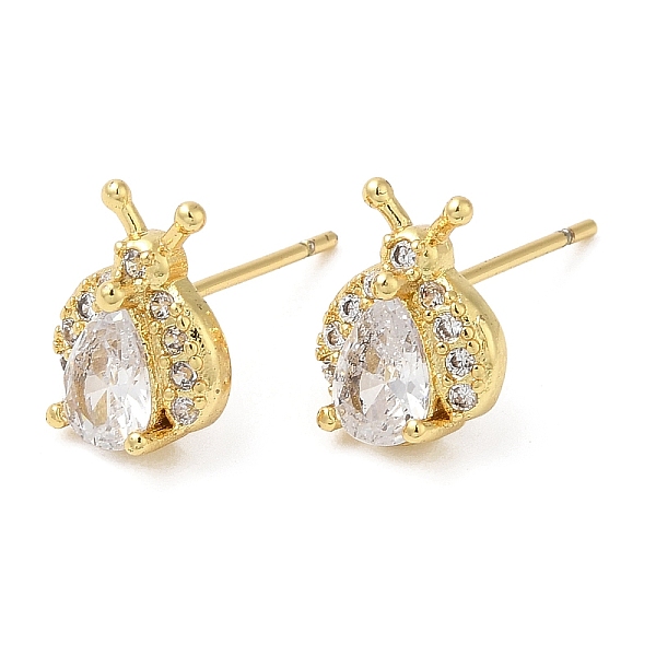 PandaHall Rack Plating Bee Triangle Dangle Hoop Earrings with Cubic Zirconia, Lead Free & Cadmium Free, Real 18K Gold Plated, 10x8mm...
PandaHall Rack Plating Bee Triangle Dangle Hoop Earrings with Cubic Zirconia, Lead Free & Cadmium Free, Real 18K Gold Plated, 10x8mm...