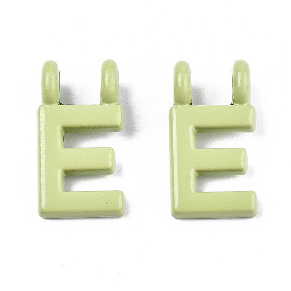 PandaHall Spray Painted Alloy 2-Loop Link Pendants, Cadmium Free & Lead Free, Letter, Letter.E, 13.5x7x1.5mm, Hole: 2mm Alloy Letter E
PandaHall Spray Painted Alloy 2-Loop Link Pendants, Cadmium Free & Lead Free, Letter, Letter.E, 13.5x7x1.5mm, Hole: 2mm Alloy Letter E