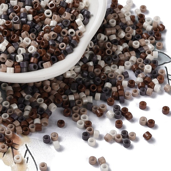 PandaHall Baking Paint Glass Seed Beads, Cylinder, Camel, 2.5x2mm, Hole: 1.4mm, about 45359pcs/pound Glass Brown
PandaHall Baking Paint Glass Seed Beads, Cylinder, Camel, 2.5x2mm, Hole: 1.4mm, about 45359pcs/pound Glass Brown