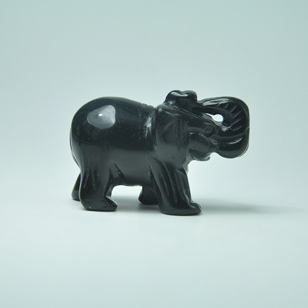 PandaHall Natural Obsidian Display Decorations, 3D Elepnant Ornament, for Home Office Desk, 38mm Obsidian Elephant
PandaHall Natural Obsidian Display Decorations, 3D Elepnant Ornament, for Home Office Desk, 38mm Obsidian Elephant