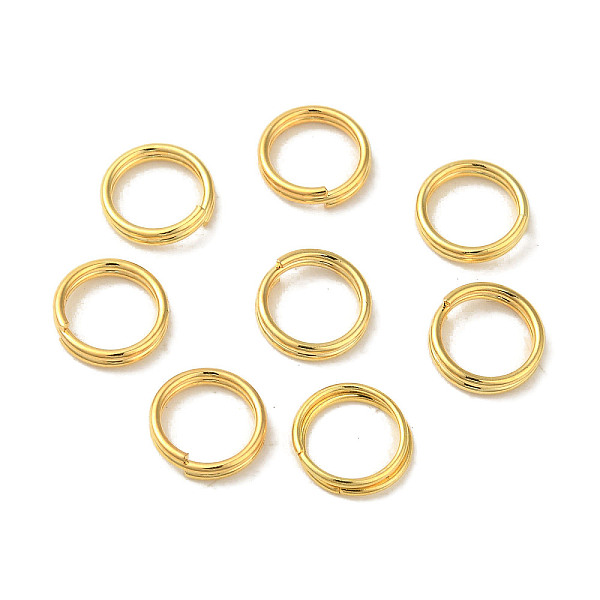 PandaHall 304 Stainless Steel Split Rings, Double Loops Jump Rings, Flat Round, Real 18K Gold Plated, 8x1.7mm, Inner Diameter: 6mm 304...
PandaHall 304 Stainless Steel Split Rings, Double Loops Jump Rings, Flat Round, Real 18K Gold Plated, 8x1.7mm, Inner Diameter: 6mm 304...