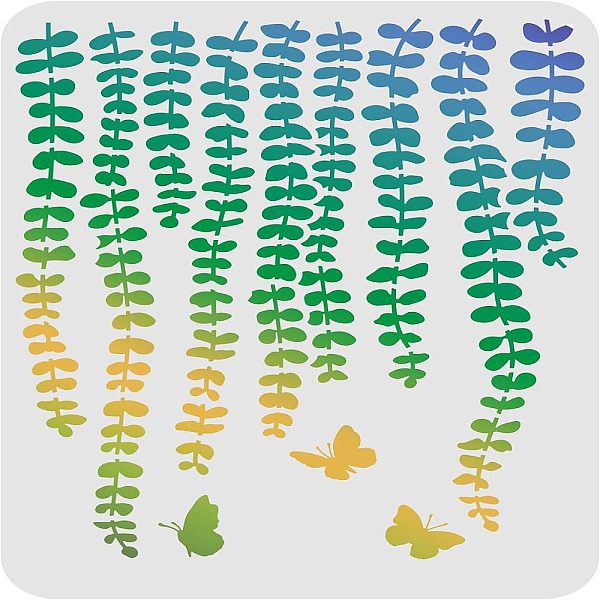 PandaHall FINGERINSPIRE Ivy Stencils 29.7x21cm Hanging Leaf Stencil Reusable Vine Stencil Butterfly Stencils Plant Stencils Template for...
PandaHall FINGERINSPIRE Ivy Stencils 29.7x21cm Hanging Leaf Stencil Reusable Vine Stencil Butterfly Stencils Plant Stencils Template for...