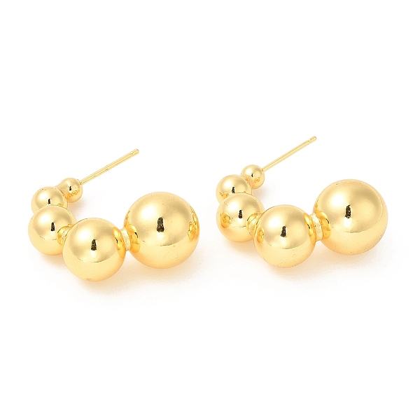 PandaHall Rack Plating Brass Ear Studs for Women, Lead Free & Cadmium Free, Long-Lasting Plated, Round, Real 18K Gold Plated, 27x12mm Brass...
PandaHall Rack Plating Brass Ear Studs for Women, Lead Free & Cadmium Free, Long-Lasting Plated, Round, Real 18K Gold Plated, 27x12mm Brass...