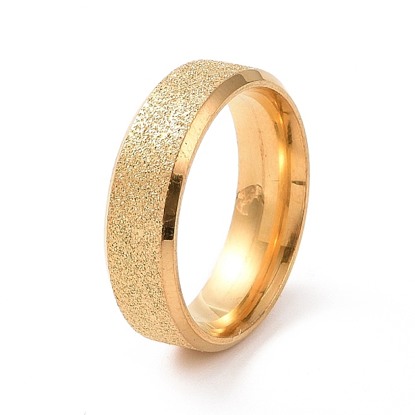 PandaHall Textured 201 Stainless Steel Plain Band Ring for Women, Golden, Inner Diameter: 17mm 201 Stainless Steel
PandaHall Textured 201 Stainless Steel Plain Band Ring for Women, Golden, Inner Diameter: 17mm 201 Stainless Steel
