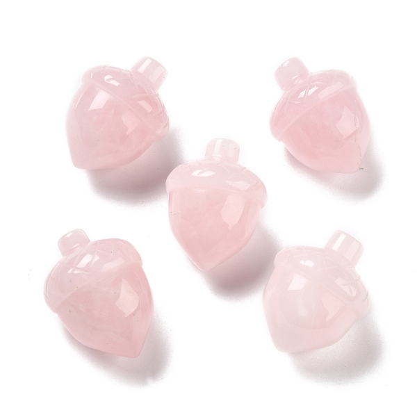 PandaHall Natural Rose Quartz Home Display Decorations, Acorns, 25~27x20mm Rose Quartz Food
PandaHall Natural Rose Quartz Home Display Decorations, Acorns, 25~27x20mm Rose Quartz Food