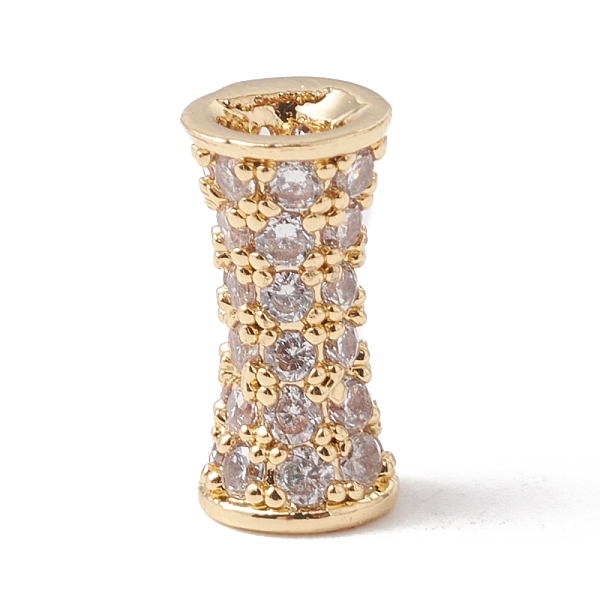 PandaHall Eco-Friendly Rack Plating Brass Micro Pave Cubic Zirconia Beads, Long-Lasting Plated, Lead Free & Cadmium Free, Column, Real 18K..., Clear
PandaHall Eco-Friendly Rack Plating Brass Micro Pave Cubic Zirconia Beads, Long-Lasting Plated, Lead Free & Cadmium Free, Column, Real 18K..., Clear