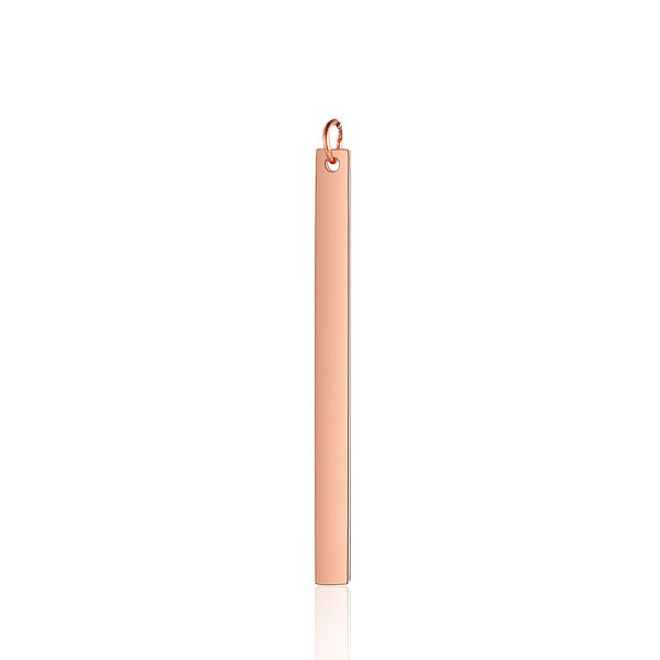 PandaHall 201 Stainless Steel Pendants, with Jump Ring, Manual Polishing, Stamping Blank Tag, Rectangle, Rose Gold, 49.5x4x1.5mm, Hole...
PandaHall 201 Stainless Steel Pendants, with Jump Ring, Manual Polishing, Stamping Blank Tag, Rectangle, Rose Gold, 49.5x4x1.5mm, Hole...