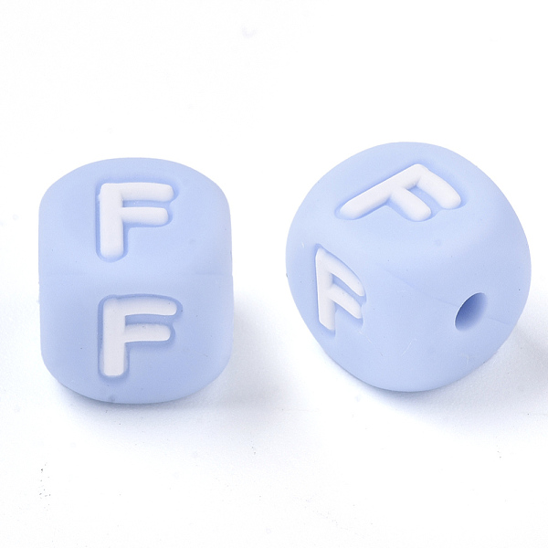 PandaHall Food Grade Eco-Friendly Silicone Beads, Horizontal Hole, Chewing Beads For Teethers, DIY Nursing Necklaces Making, Letter Style..., Blue
PandaHall Food Grade Eco-Friendly Silicone Beads, Horizontal Hole, Chewing Beads For Teethers, DIY Nursing Necklaces Making, Letter Style..., Blue
