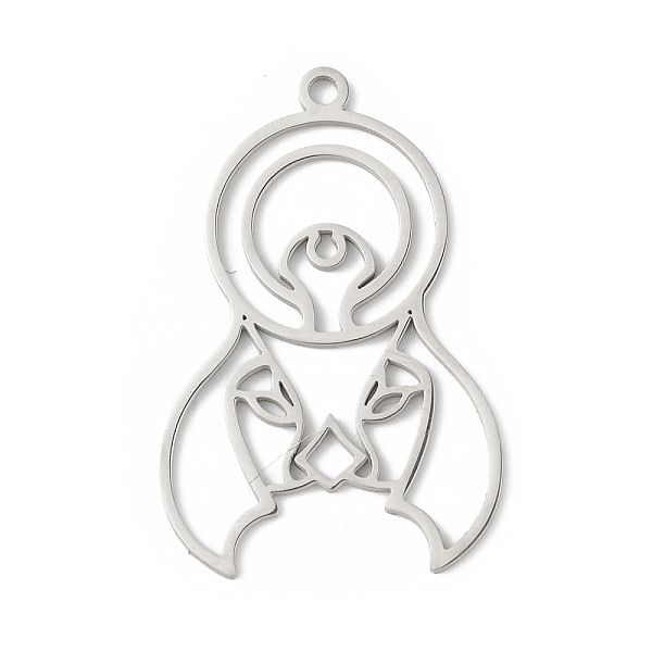 PandaHall 304 Stainless Steel Pendants, Sun God Atumre Charm, Stainless Steel Color, 32.5x21x0.9mm, Hole: 1.6mm 304 Stainless Steel Others
PandaHall 304 Stainless Steel Pendants, Sun God Atumre Charm, Stainless Steel Color, 32.5x21x0.9mm, Hole: 1.6mm 304 Stainless Steel Others