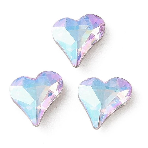 PandaHall Glass Rhinestone Cabochons, Flat Back & Back Plated, Faceted, Heart, Vitrail Light, 8x9x3mm Glass Rhinestone Heart Purple
PandaHall Glass Rhinestone Cabochons, Flat Back & Back Plated, Faceted, Heart, Vitrail Light, 8x9x3mm Glass Rhinestone Heart Purple