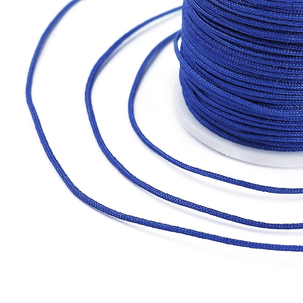 PandaHall Nylon Thread Cord, DIY Braided Ball Jewelry Making Cord, Midnight Blue, 0.8mm, about 10m/roll(10.93yards/roll) Nylon Blue
PandaHall Nylon Thread Cord, DIY Braided Ball Jewelry Making Cord, Midnight Blue, 0.8mm, about 10m/roll(10.93yards/roll) Nylon Blue