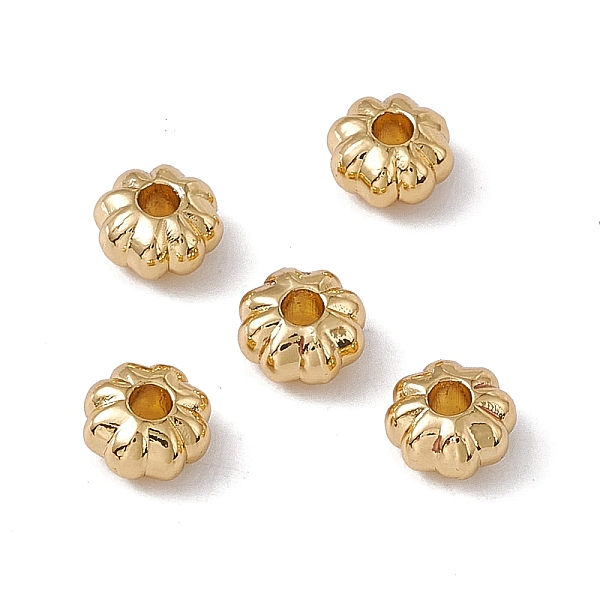 PandaHall Rack Plating Brass Beads, Long-Lasting Plated, Cadmium Free & Nickel Free & Lead Free, Pumpkin Shape, Real 18K Gold Plated...
PandaHall Rack Plating Brass Beads, Long-Lasting Plated, Cadmium Free & Nickel Free & Lead Free, Pumpkin Shape, Real 18K Gold Plated...