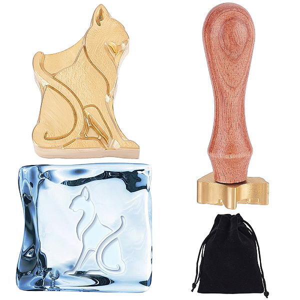 PandaHall CRASPIRE 1Pc Golden Tone Brass Stamp Head, with 1Pc Rectangle Velvet Pouches and 1Pc Pear Wood Handle, for Wax Seal Stamp, Cat...
PandaHall CRASPIRE 1Pc Golden Tone Brass Stamp Head, with 1Pc Rectangle Velvet Pouches and 1Pc Pear Wood Handle, for Wax Seal Stamp, Cat...