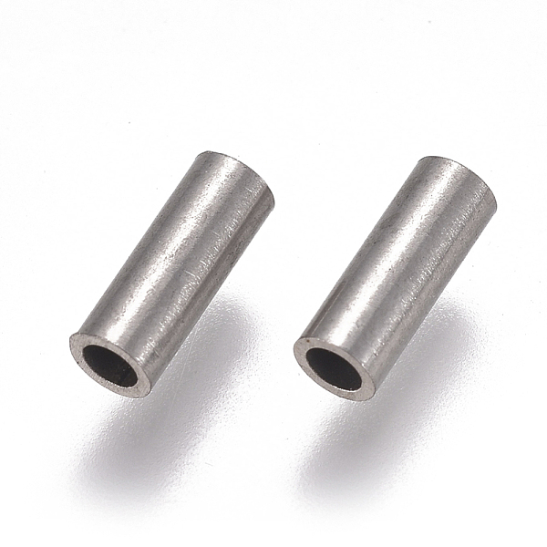 PandaHall 304 Stainless Steel Tube Beads, Stainless Steel Color, 8x3mm, Hole: 2mm 304 Stainless Steel Tube
PandaHall 304 Stainless Steel Tube Beads, Stainless Steel Color, 8x3mm, Hole: 2mm 304 Stainless Steel Tube