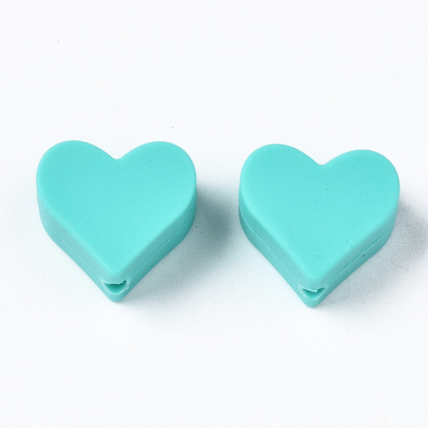 PandaHall Food Grade Eco-Friendly Silicone Beads, Chewing Beads For Teethers, DIY Nursing Necklaces Making, Heart, Turquoise, 13x14x8mm..., Green
PandaHall Food Grade Eco-Friendly Silicone Beads, Chewing Beads For Teethers, DIY Nursing Necklaces Making, Heart, Turquoise, 13x14x8mm..., Green