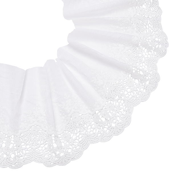 PandaHall BENECREAT 3 Yards Natural White Cotton Lace Ribbon, 7.87inch Wide Retro Hollowed Out 3D Eyelet Fabric for DIY Bridal Dress...
PandaHall BENECREAT 3 Yards Natural White Cotton Lace Ribbon, 7.87inch Wide Retro Hollowed Out 3D Eyelet Fabric for DIY Bridal Dress...