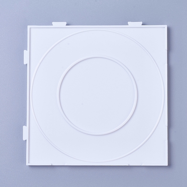 PandaHall ABC Plastic Pegboards Used for 2.6mm DIY Fuse Beads, Square, White, 145x145x6mm Plastic Square White
PandaHall ABC Plastic Pegboards Used for 2.6mm DIY Fuse Beads, Square, White, 145x145x6mm Plastic Square White