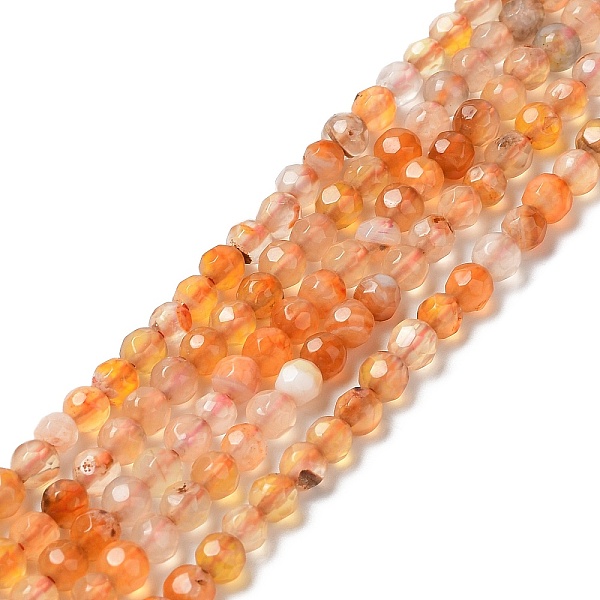 PandaHall Natural Agate Beads Strands, Faceted Round, Dyed & Heated, Coral, 3.7~4x3.9~4.3mm, Hole: 0.8mm, about 89~93pcs/strand, 13.98''..., Red
PandaHall Natural Agate Beads Strands, Faceted Round, Dyed & Heated, Coral, 3.7~4x3.9~4.3mm, Hole: 0.8mm, about 89~93pcs/strand, 13.98''..., Red