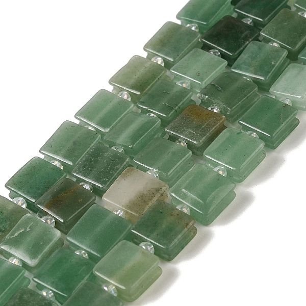 PandaHall Natural Green Aventurine Beads Strands, Square, with Seed Beads, 10~10.5x10~10.5x5~5.5mm, Hole: 1.6mm, about 32pcs/strand...
PandaHall Natural Green Aventurine Beads Strands, Square, with Seed Beads, 10~10.5x10~10.5x5~5.5mm, Hole: 1.6mm, about 32pcs/strand...