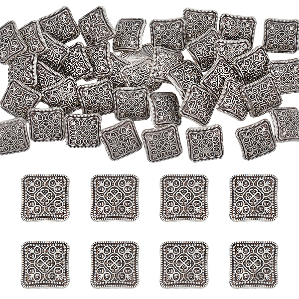 PandaHall UNICRAFTALE 40Pcs 2.2mm Hole Zinc Alloy Square Shank Buttons 13mm Length Antique Silver Metal Shank Blazer Buttons Tibetan Style...
PandaHall UNICRAFTALE 40Pcs 2.2mm Hole Zinc Alloy Square Shank Buttons 13mm Length Antique Silver Metal Shank Blazer Buttons Tibetan Style...