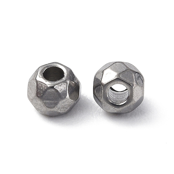 PandaHall 201 Stainless Steel Beads, Round, Stainless Steel Color, 3x2.5mm, Hole: 1.2mm 201 Stainless Steel Round
PandaHall 201 Stainless Steel Beads, Round, Stainless Steel Color, 3x2.5mm, Hole: 1.2mm 201 Stainless Steel Round