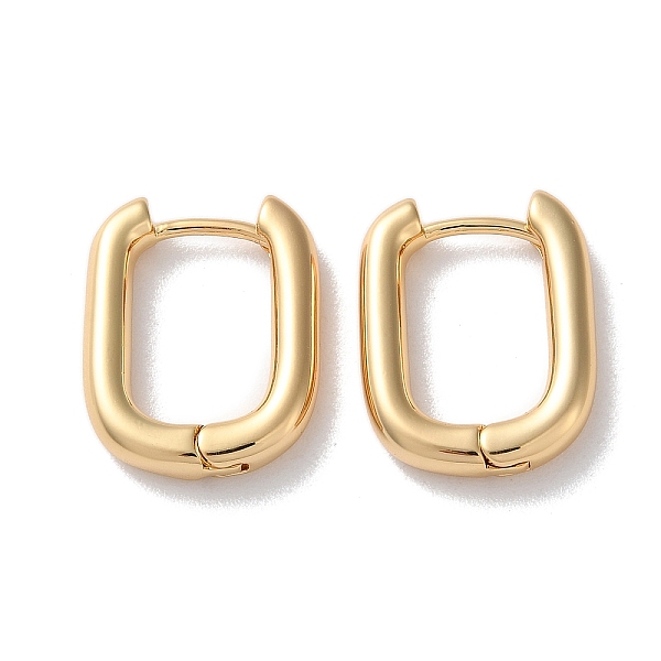 PandaHall Rectangle Brass Hoop Earrings for Women, Real 18K Gold Plated, 18x3.5mm Brass Rectangle
PandaHall Rectangle Brass Hoop Earrings for Women, Real 18K Gold Plated, 18x3.5mm Brass Rectangle