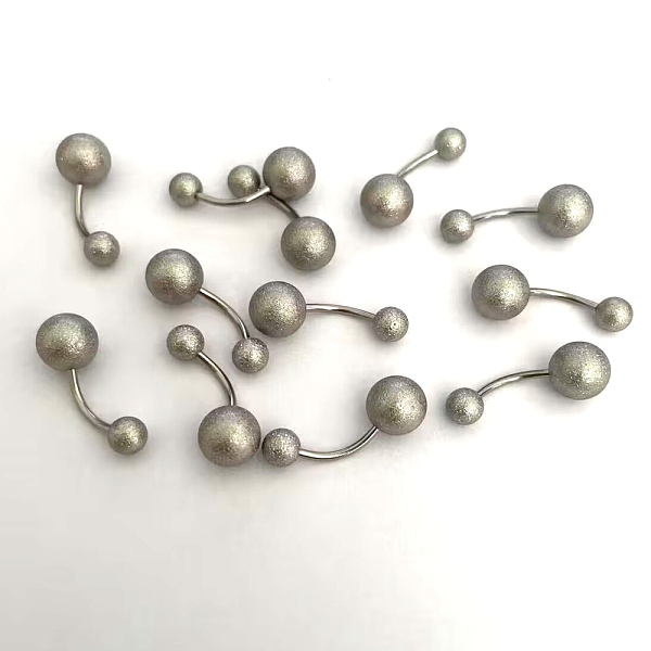 PandaHall Textured Curved Barbell 316L Surgical Stainless Steel Belly Button Rings, Navel Rings, Stainless Steel Color, 23mm, Bar Length...
PandaHall Textured Curved Barbell 316L Surgical Stainless Steel Belly Button Rings, Navel Rings, Stainless Steel Color, 23mm, Bar Length...