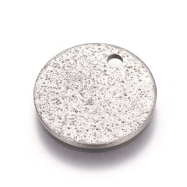 PandaHall 304 Stainless Steel Textured Pendants, Flat Round, Stainless Steel Color, 12x1mm, Hole: 1.4mm 304 Stainless Steel Flat Round
PandaHall 304 Stainless Steel Textured Pendants, Flat Round, Stainless Steel Color, 12x1mm, Hole: 1.4mm 304 Stainless Steel Flat Round
