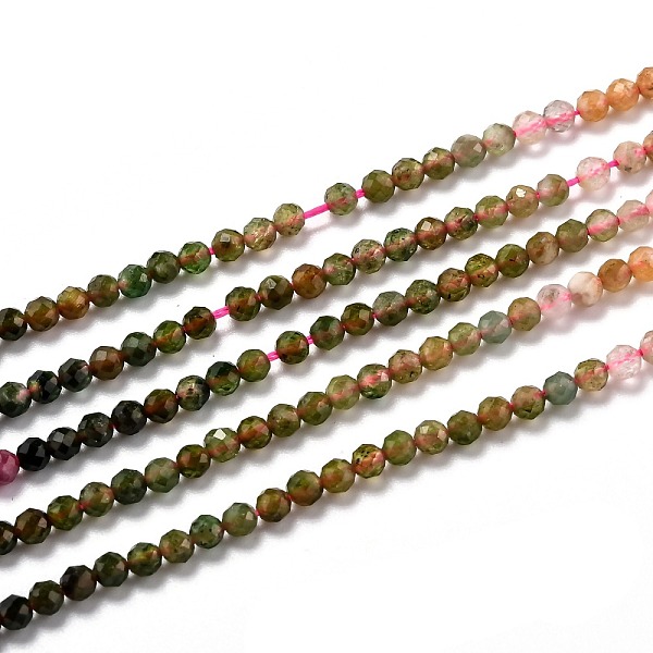 PandaHall Natural Tourmaline Beads Strands, Gradient Color, Faceted, Round, 3mm, Hole: 0.7mm,about 170pcs/strand, 15.55 inch(39.5cm)...
PandaHall Natural Tourmaline Beads Strands, Gradient Color, Faceted, Round, 3mm, Hole: 0.7mm,about 170pcs/strand, 15.55 inch(39.5cm)...