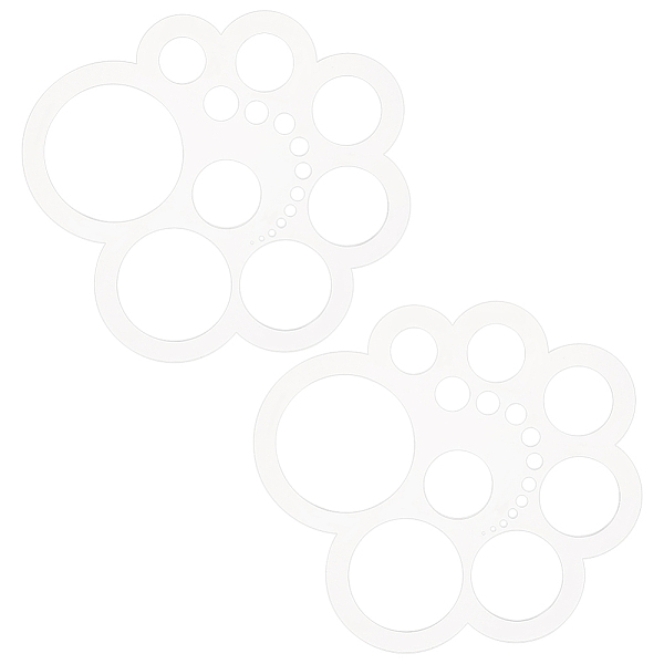 PandaHall 2Pcs Circle Template Acrylic Corner Cutting Ruler Drawing Circle Template Office and School Building Templates Drawing Templates..., Clear
PandaHall 2Pcs Circle Template Acrylic Corner Cutting Ruler Drawing Circle Template Office and School Building Templates Drawing Templates..., Clear