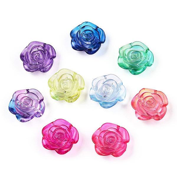 PandaHall Transparent Acrylic Beads, Rose, Mixed Color, 18x7mm, Hole: 1.6mm Acrylic Flower Multicolor
PandaHall Transparent Acrylic Beads, Rose, Mixed Color, 18x7mm, Hole: 1.6mm Acrylic Flower Multicolor