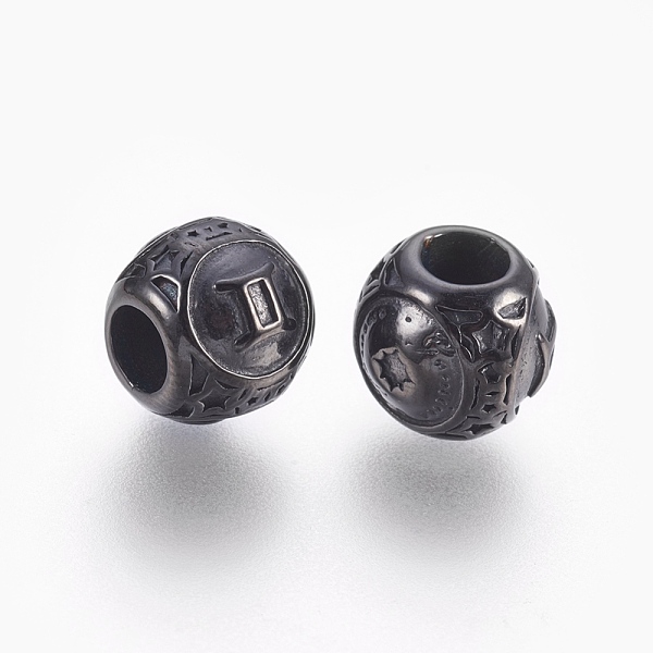 PandaHall 316 Surgical Stainless Steel European Beads, Large Hole Beads, Rondelle, Gemini, Gunmetal, 10x9mm, Hole: 4mm 316 Surgical...
PandaHall 316 Surgical Stainless Steel European Beads, Large Hole Beads, Rondelle, Gemini, Gunmetal, 10x9mm, Hole: 4mm 316 Surgical...