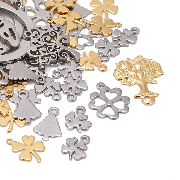 PandaHall Stainless Steel Filigree Big Pendants, Etched Metal Embellishments, Leaf, Mixed Color, 8~68x4.5~45x0.2~12mm, Hole: 1~8mm Stainless...
PandaHall Stainless Steel Filigree Big Pendants, Etched Metal Embellishments, Leaf, Mixed Color, 8~68x4.5~45x0.2~12mm, Hole: 1~8mm Stainless...