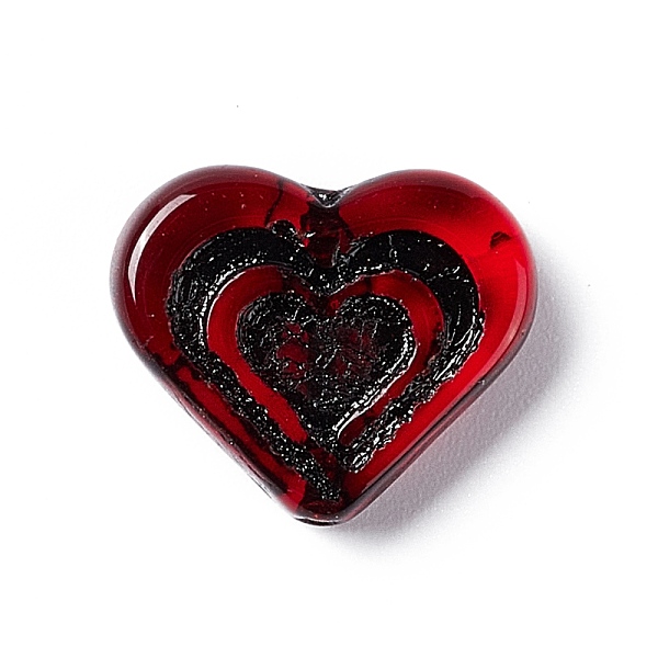 PandaHall Czech Glass Beads, Heart, Dark Red, 13.5x16.5x4.5mm, Hole: 1mm Czech Glass Heart
PandaHall Czech Glass Beads, Heart, Dark Red, 13.5x16.5x4.5mm, Hole: 1mm Czech Glass Heart
