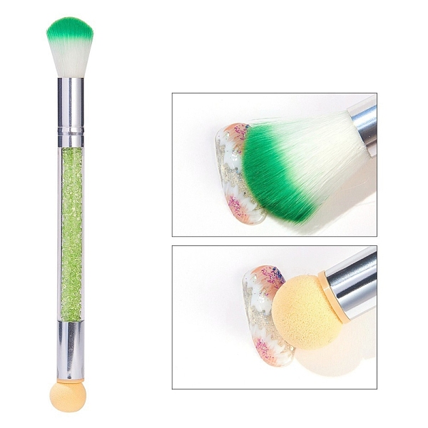 PandaHall Double-ended Nail Art Brush Pens, Gradient Shading Dotting Painting Pen, Sponge Head, Nylon Brush Head, Acrylic Handle, Aluminum..., Green
PandaHall Double-ended Nail Art Brush Pens, Gradient Shading Dotting Painting Pen, Sponge Head, Nylon Brush Head, Acrylic Handle, Aluminum..., Green