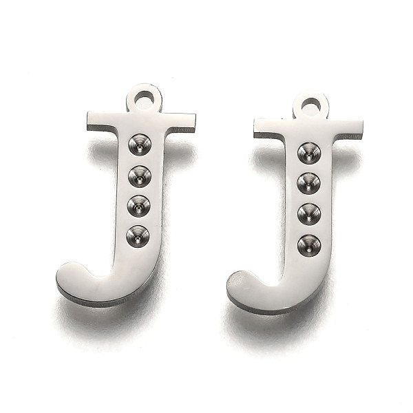 PandaHall 304 Stainless Steel Letter Pendant Rhinestone Settings, Letter.J, 16x7.5x1.5mm, Hole: 1.2mm, Fit of: 1.6mm rhinestone 304...
PandaHall 304 Stainless Steel Letter Pendant Rhinestone Settings, Letter.J, 16x7.5x1.5mm, Hole: 1.2mm, Fit of: 1.6mm rhinestone 304...