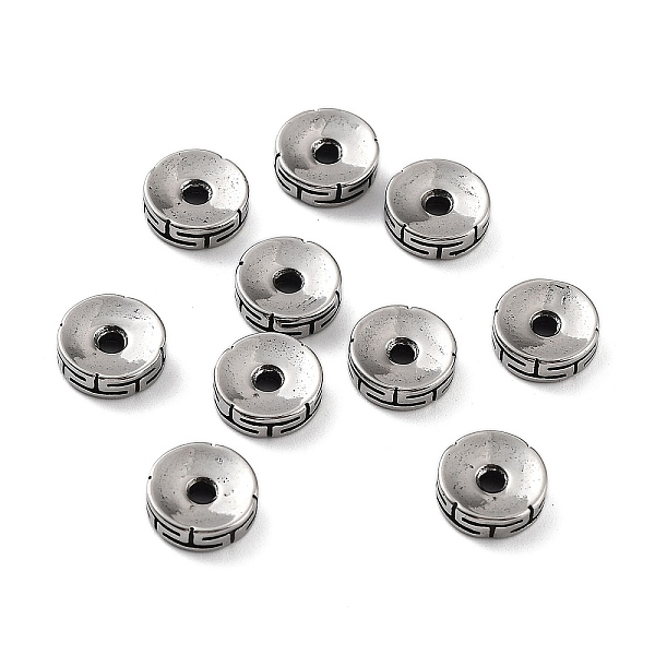 PandaHall 316 Surgical Stainless Steel Beads, Column, Antique Silver, 10x3mm, Hole: 1.9mm 316 Surgical Stainless Steel Column
PandaHall 316 Surgical Stainless Steel Beads, Column, Antique Silver, 10x3mm, Hole: 1.9mm 316 Surgical Stainless Steel Column