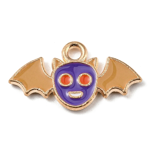 PandaHall Alloy Enamel Pendants, Halloween Theme, Light Gold, Bat, 11x20x1.5mm, Hole: 1.6mm Alloy+Enamel Bat
PandaHall Alloy Enamel Pendants, Halloween Theme, Light Gold, Bat, 11x20x1.5mm, Hole: 1.6mm Alloy+Enamel Bat