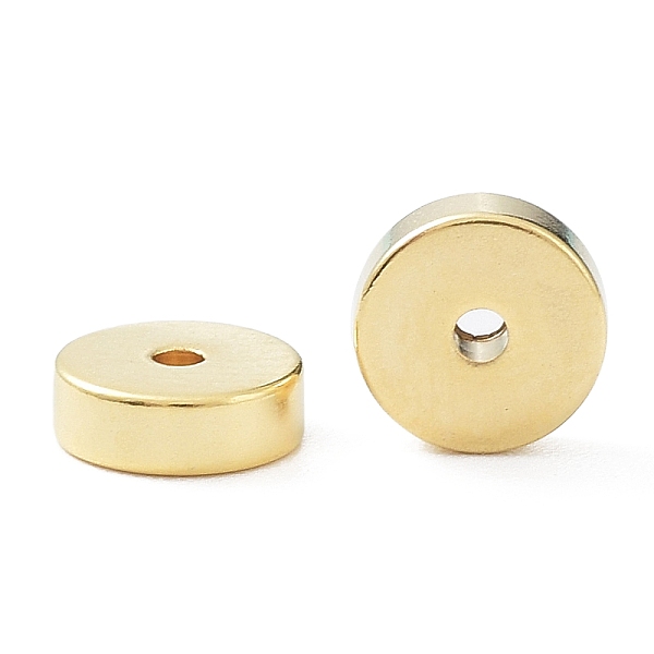 PandaHall 201 Stainless Steel Spacer Beads, Flat Round/Disc, Real 24K Gold Plated, 6x2mm, Hole: 1.2mm 201 Stainless Steel Disc
PandaHall 201 Stainless Steel Spacer Beads, Flat Round/Disc, Real 24K Gold Plated, 6x2mm, Hole: 1.2mm 201 Stainless Steel Disc